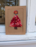 Crochet Red Christmas Tree