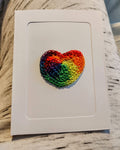 Rainbow Heart Greeting Card