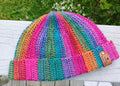Skullcap striped multicolor