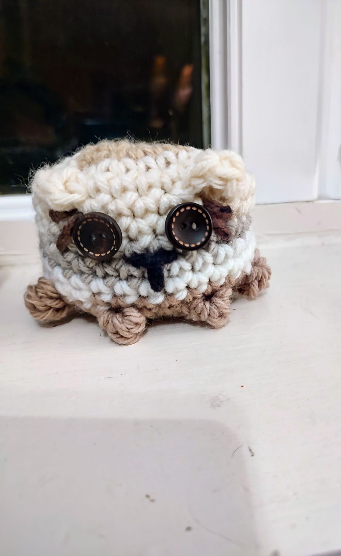 Squishy Kittie Cream/Light Brown 