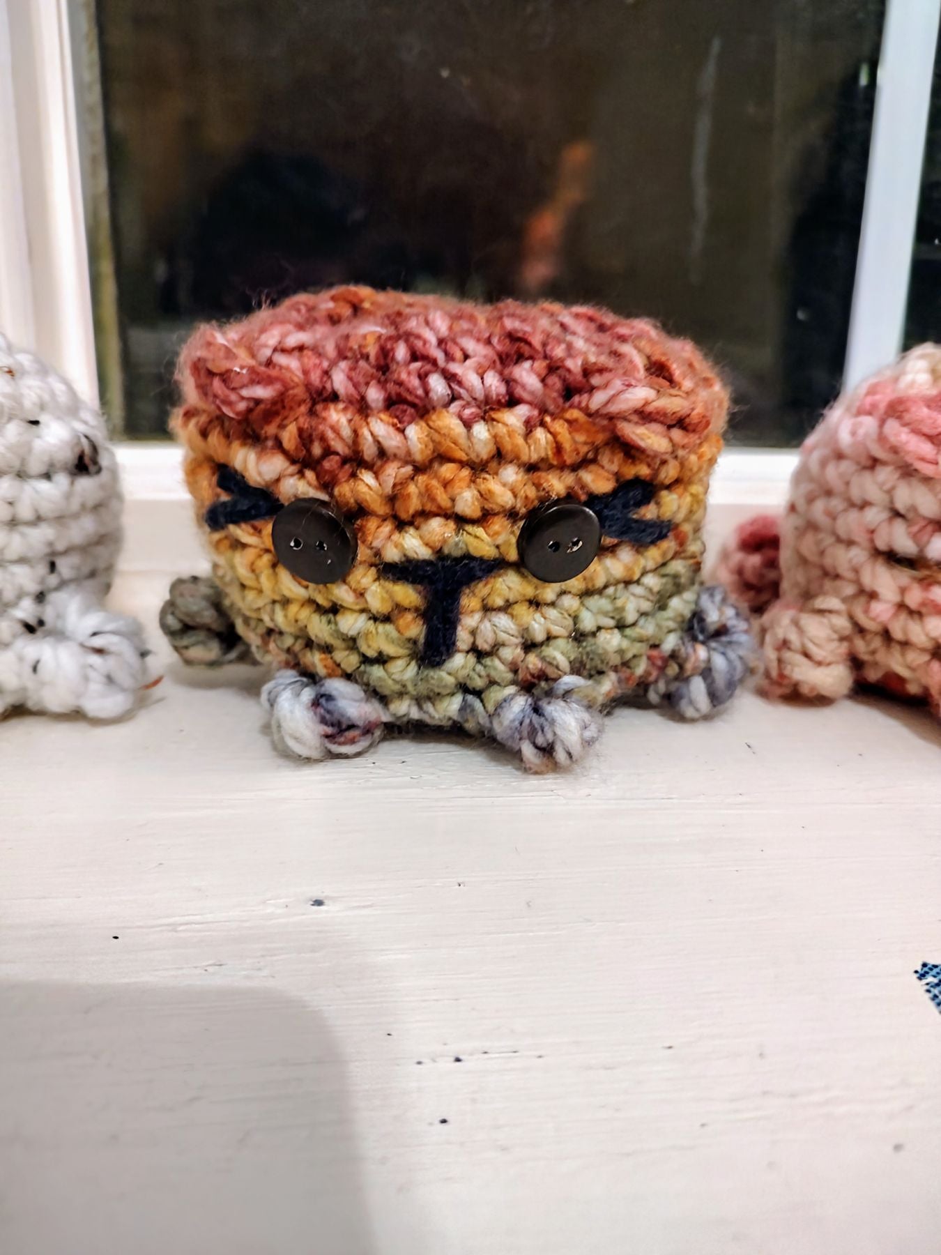 Squishy Kittie Vintage Rainbow 