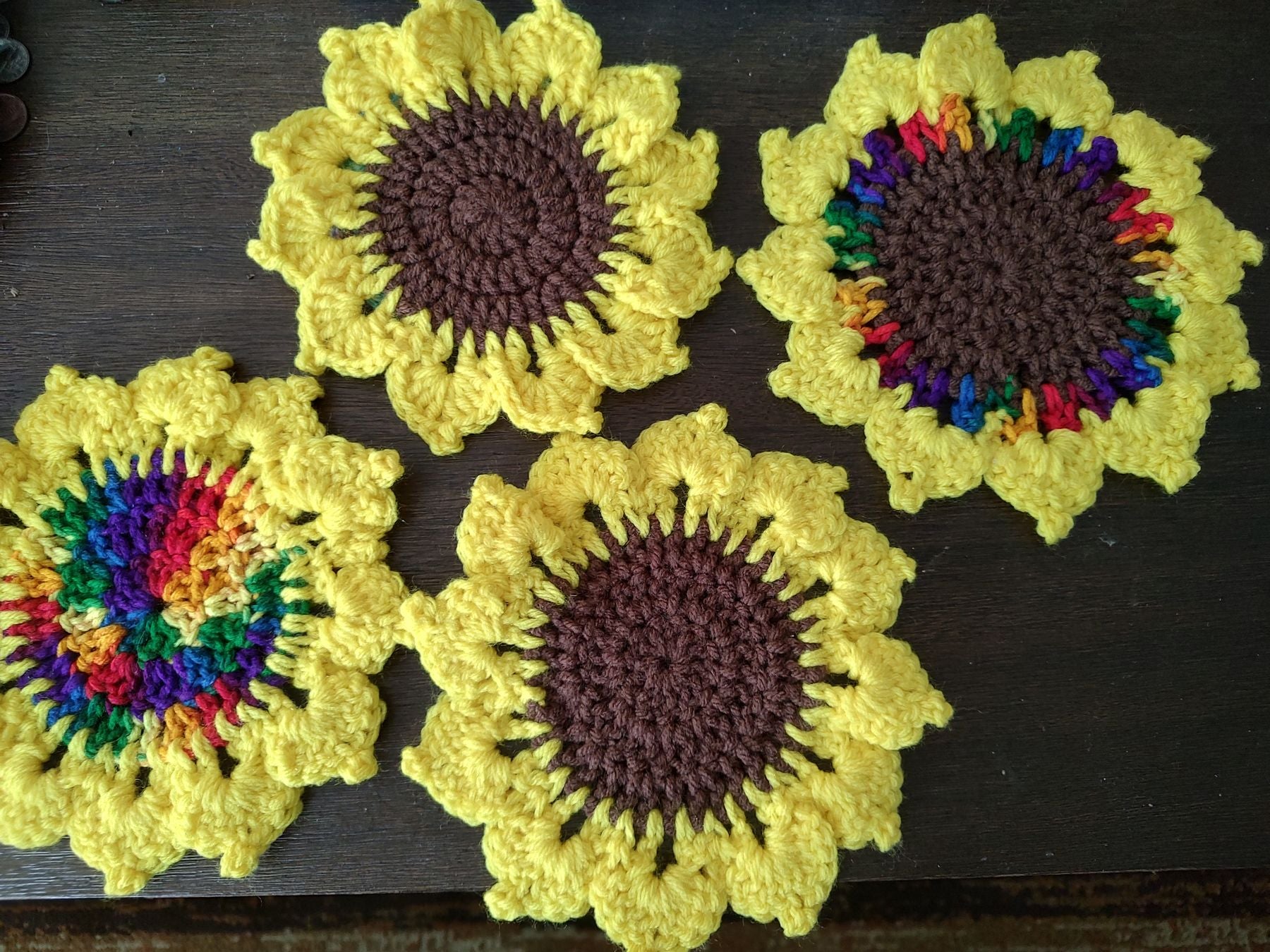 Sunflower Cooasters