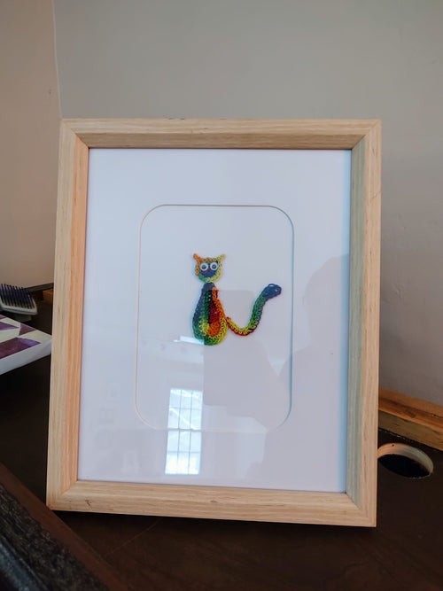 Crochet Art "Kitty"