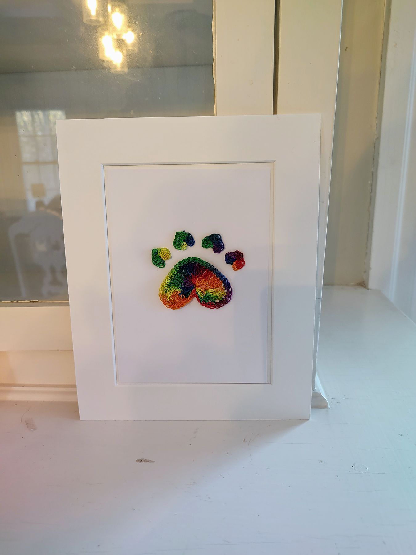 Crochet Art "Paw"